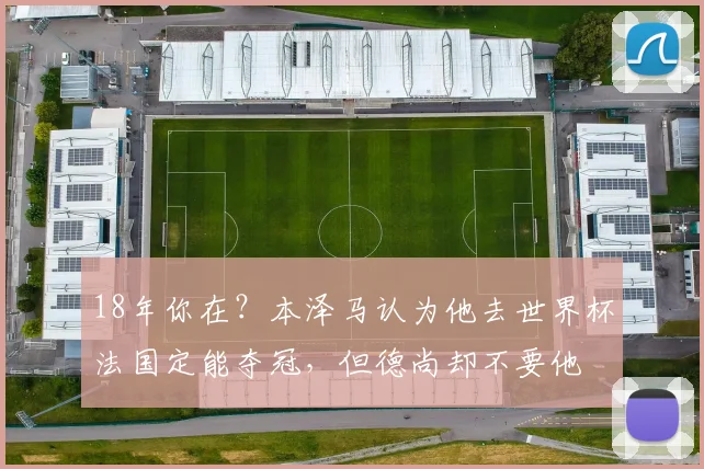 18年你在？本泽马认为他去世界杯法国定能夺冠，但德尚却不要他